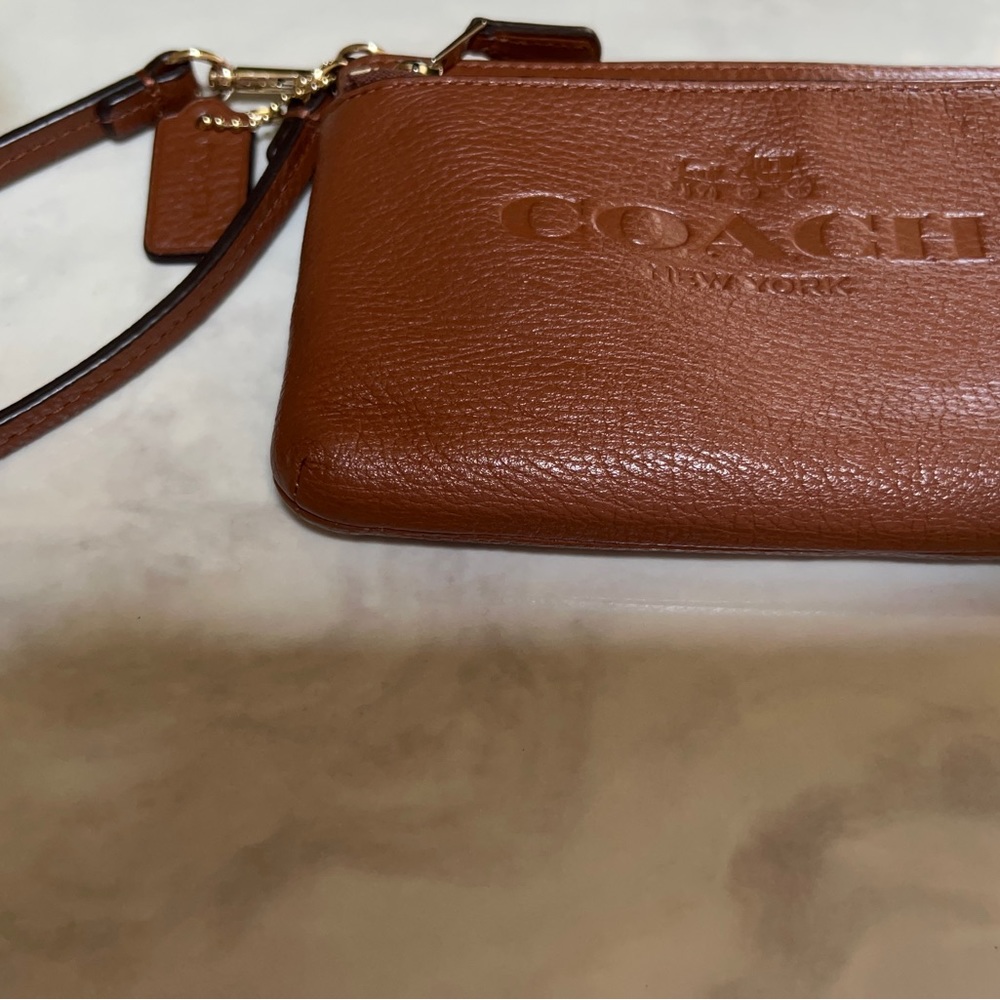 Coach Double zip wallet